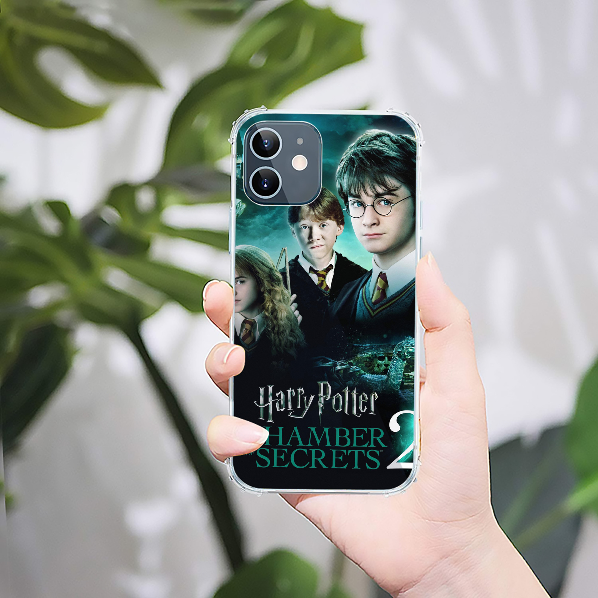 （画像用） Harry Potter ハリー・ポッターシリーズ 【iPhone 12シリーズ対応】透明スマホケース（クリアソフトケース）